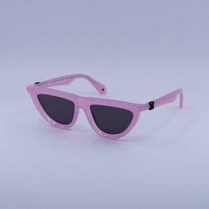 Off-White OERI13V JASPER 3007 Sunglasses Pink Geometric Frame, Grey Lenses